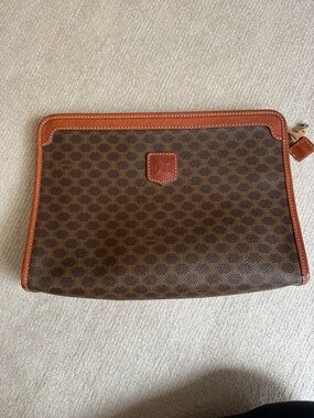 Vintage Celine Macadam Clutch